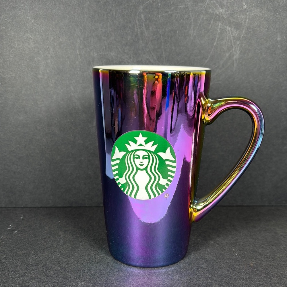 Starbucks 2022 Holiday Holographic Iridescent 16oz Tall Mug